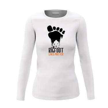 Bigfoot Lives Matter Women Long Sleeve Shirt